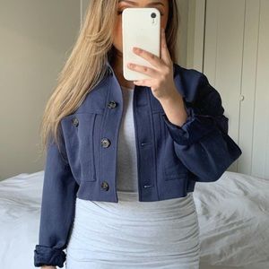 Aritzia Wilfred Little Cropped Jacket